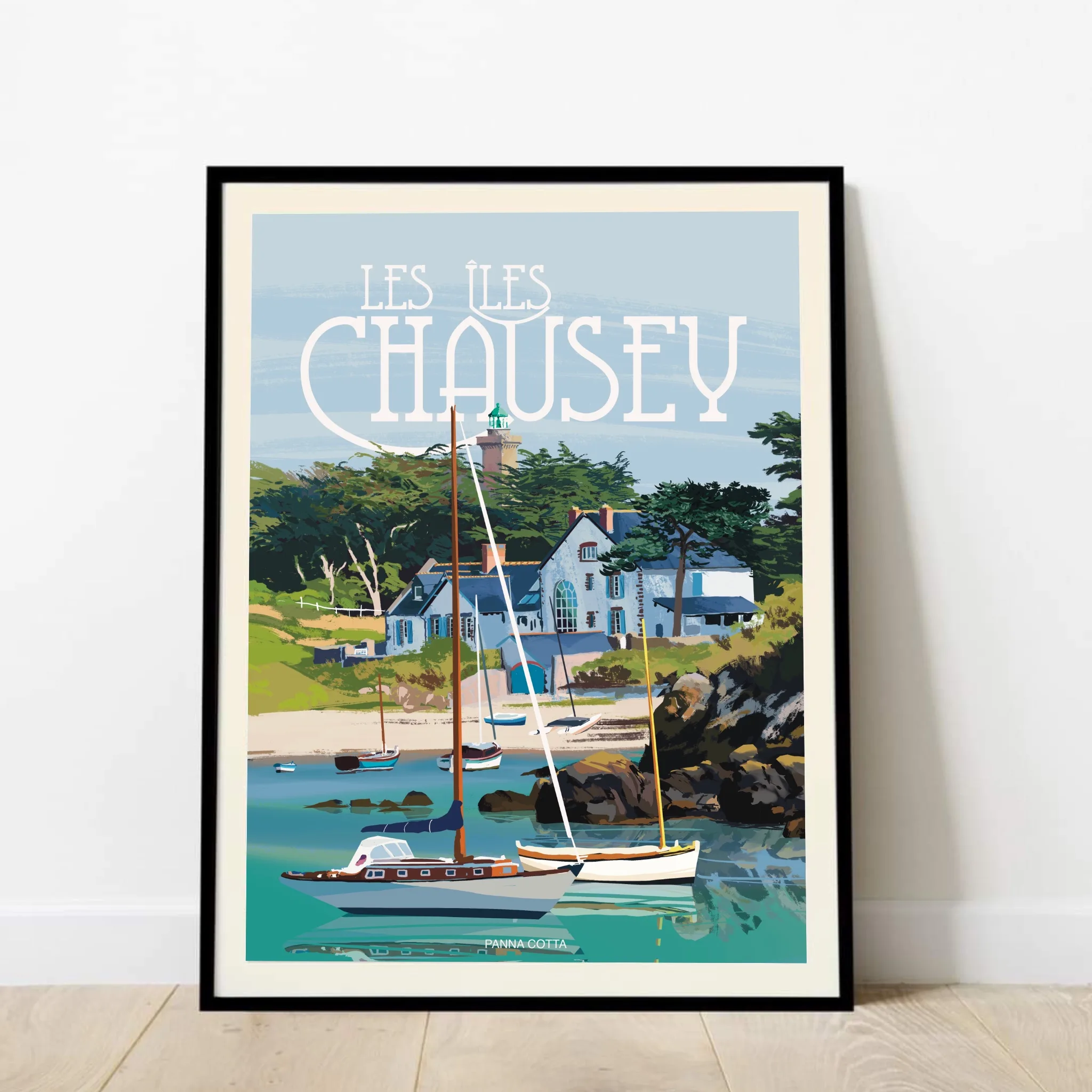 Aperçu de l'affiche de Chausey encadrée