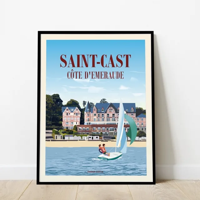 Affiche de l'Hôtel Ar Vro à Saint-Cast