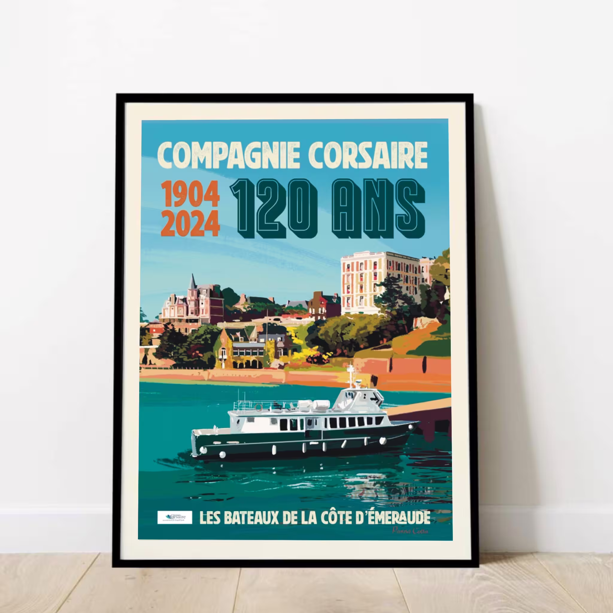 Lire la suite à propos de l’article Découvrez la Collection d’Affiches Vintage COMPAGNIE CORSAIRE en collaboration avec PANNA COTTA Editions