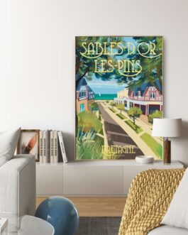 Affiche des Sables-d’Or-les-Pins
