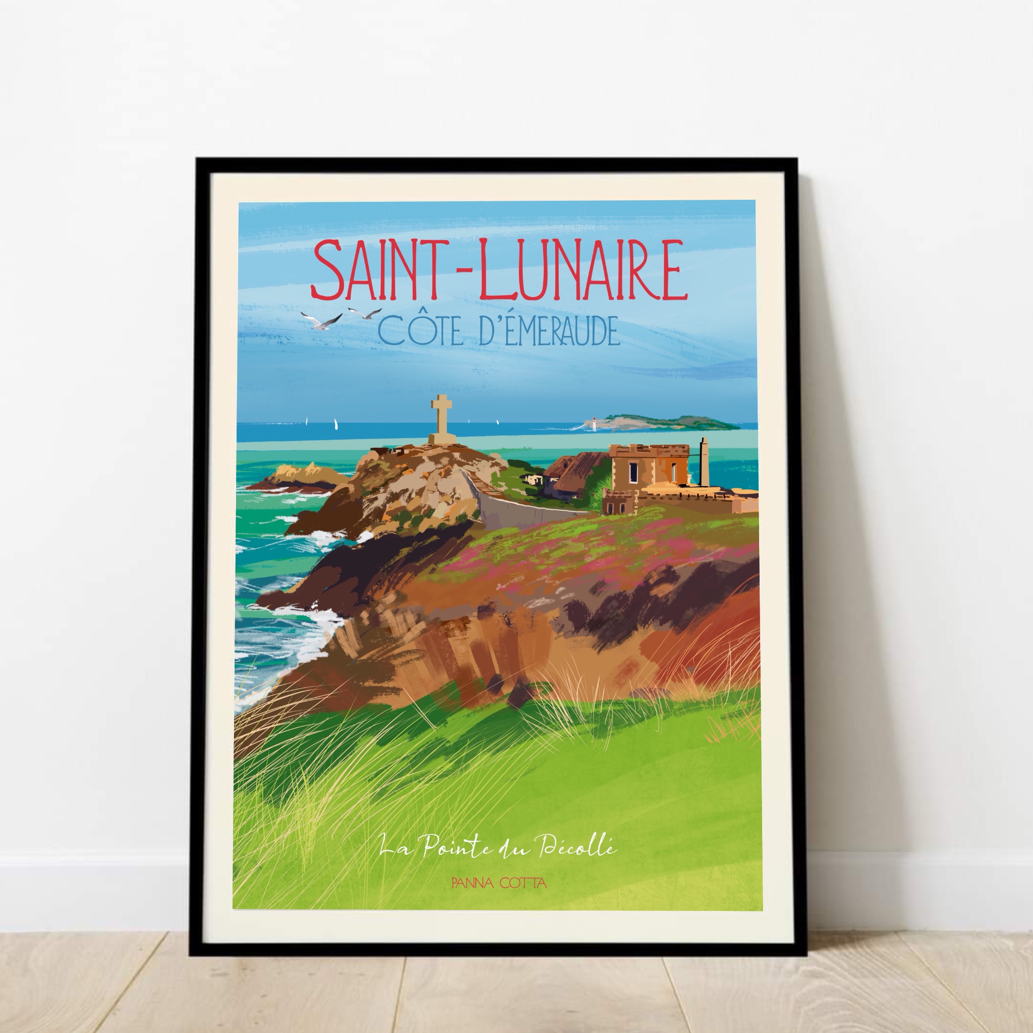 Affiche de la pointe du Décollé