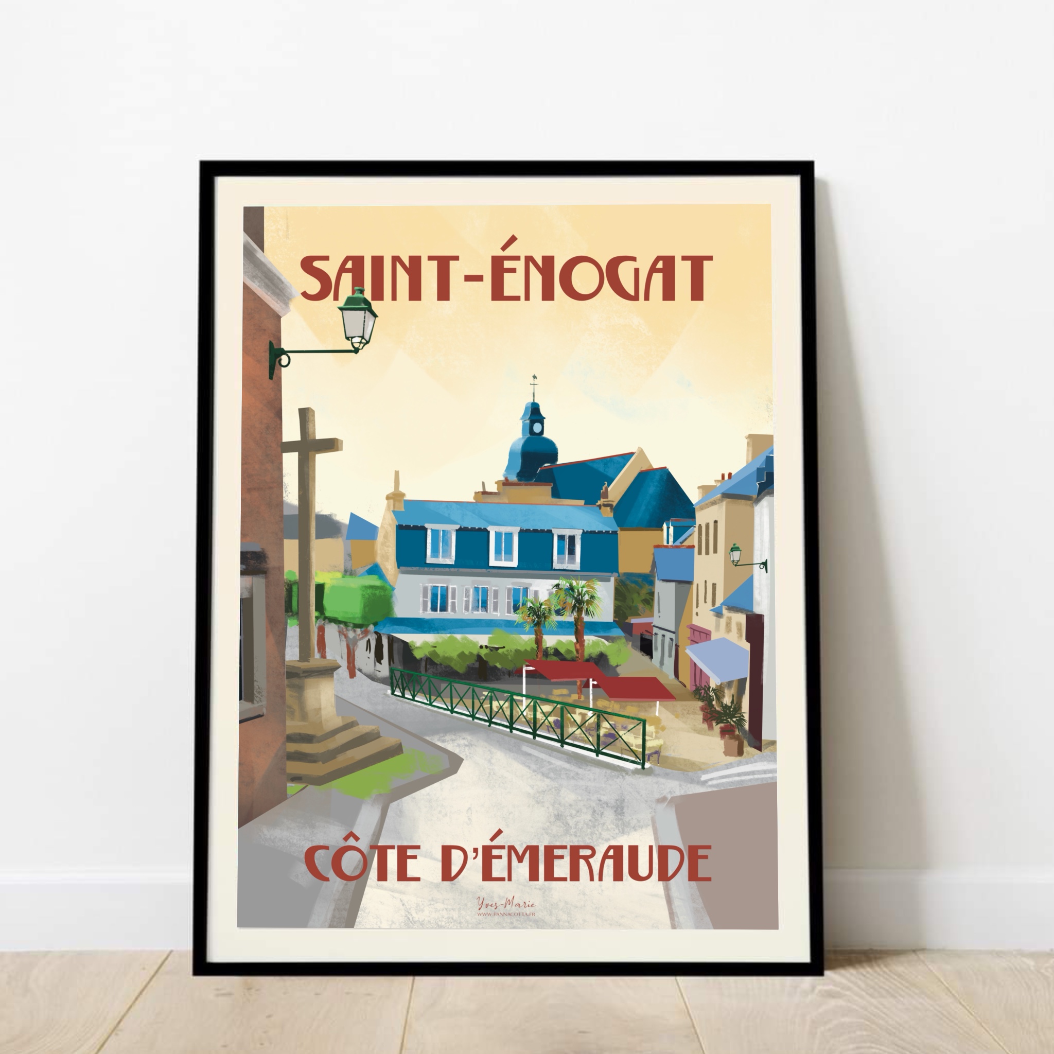 Affiche du bourg de Saint-Énogat